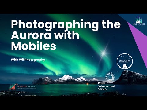 Photographing the Aurora using a Mobile phone