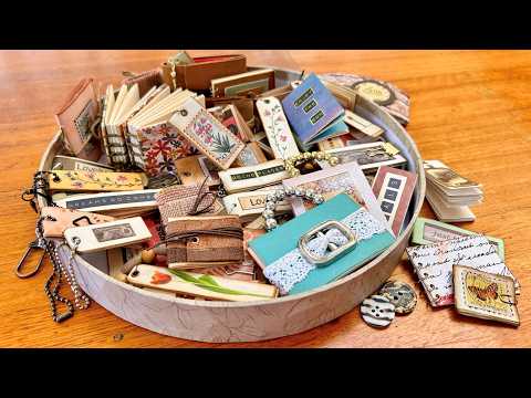 Mini Booklets from Leftover Paper Scraps!