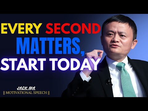 Stop Waiting. Start Today. Every Second Matters | Jack Ma Motivation #motivation #jackma #money