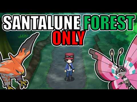 Can you beat Pokémon X with only Santalune Forest Pokémon!