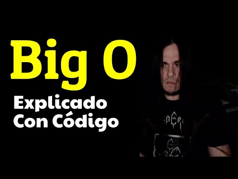 Notación Big O Explicado con Código