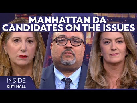 Three candidates square off in Manhattan DA debate | Inside City Hall