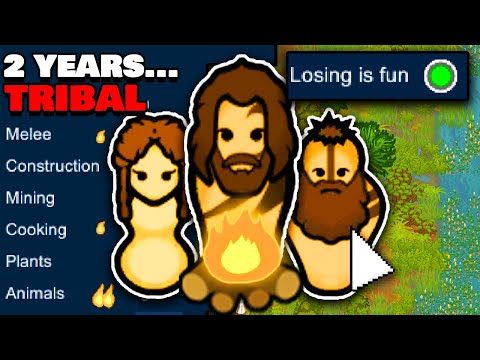 Rimworld, STONE AGE Tribal Start...(2 Years)