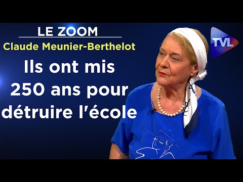 Ecole à 2 vitesses : les contradictions de J-P Brighelli - Le Zoom - Claude Meunier-Berthelot - TVL