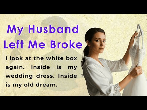 My Husband Left Me Broke | Learn English Through Stories | English Listening Practice (A1/A2)