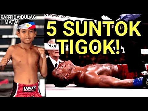 BATANG PINOY, 5 SUNTOK NATIGOK ANG HAMBOG NA AFRICANO❗ANLALA NG SINAPIT PINA...