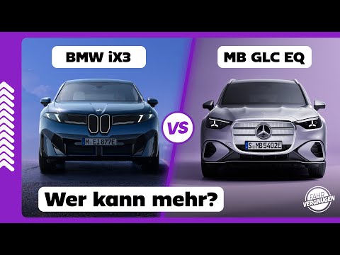 BMW iX3 vs. Mercedes GLC EQ: Range, performance, price comparison // 10 out of 10