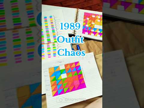 1989 Outfit Chaos 🤯🎉#erastour #swifties are insane 😂