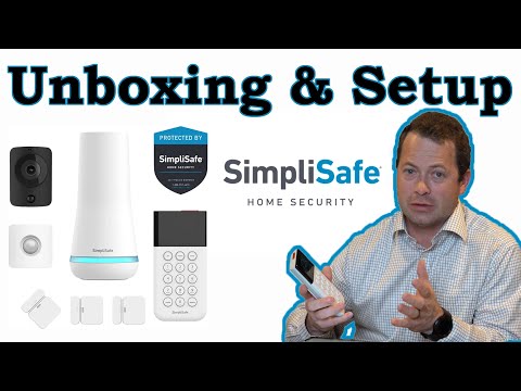 ✅SimpliSafe Home Alarm System Setup & Test - Verizon Gave It To Me For Free With Home Internet Plan