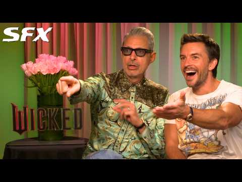 Wicked Stars, Jeff Goldblum & Jonathan Bailey, Turn the Interview into a Singalong with SFX!