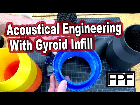 3D Printed Muffler for Radon Exhaust