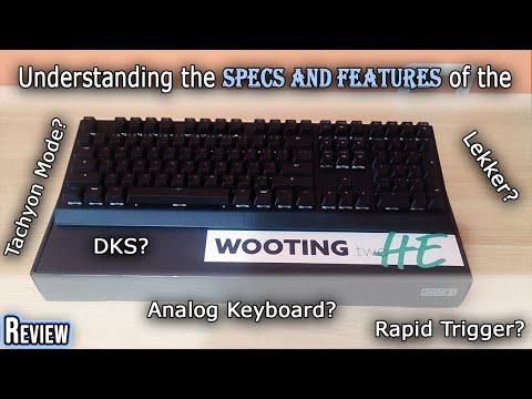 The Wooting Two HE Analog Gaming Keyboard [In-Depth Review]