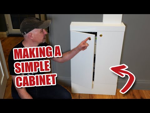 How to build ANY small cabinet out of MDF!