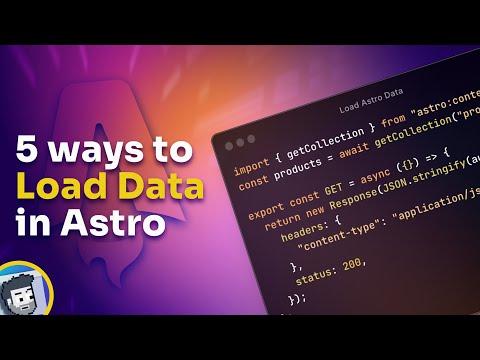 How to work with data in Astro