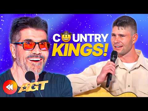 TOP 10 Male Country Singers On America's Got Talent! 🤠