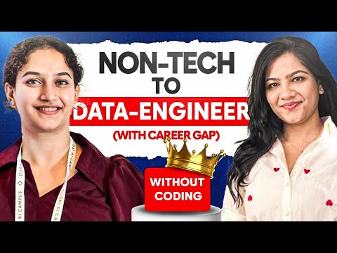 Data Engineer as a Fresher after Career gap | Non-Tech(BSc) to Data Journey | Full Preparation