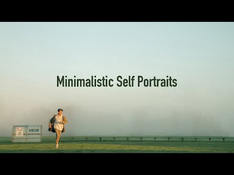 Shooting Minimalistic Self Portraits in the Morning...