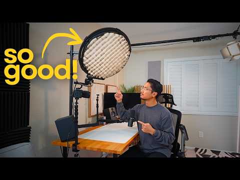 Best Desk Light for YouTubers? (Amaran Verge Max Setup)