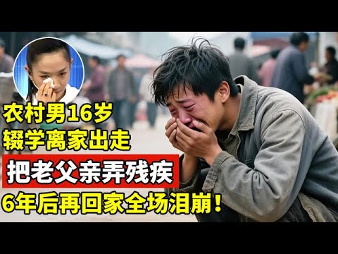 江苏男子16岁被迫辍学离家出走,把父亲弄残疾哥哥脑震荡!6年后再回家,悲惨经历揭开全场泪崩【王芳王为念访谈】