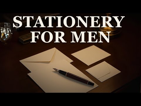 Stationery for Men | 5 Essentials for a Gentleman’s Desk