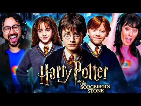 HARRY POTTER AND THE SORCERER'S STONE (2001) MOVIE REACTION! Full Movie Review | Philosopher's Stone