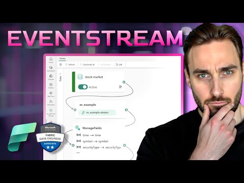 Eventstream in Microsoft Fabric | DP-700 Exam Prep