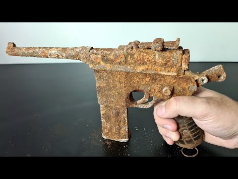 Very Rusty Mauser M712 Airgun Restoration