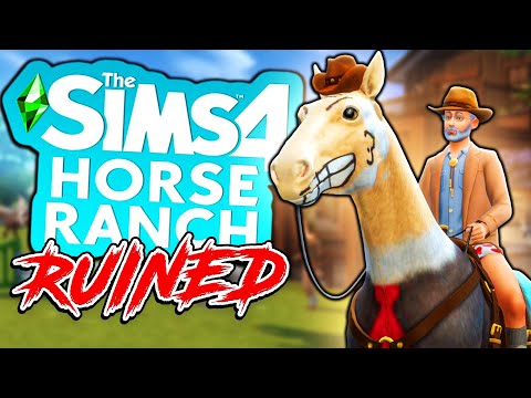 I ruined the Sims 4 horse ranch expansion using awful methods for success