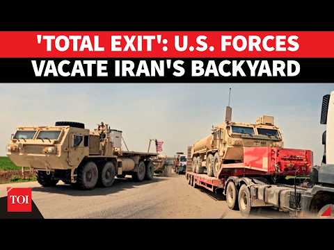 U.S. Troops 'FLEE' Key Middle East Base In Iran's Backyard; Total Withdrawal After Iran War | WATCH