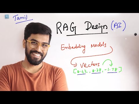 𝐑𝐀𝐆 Explained: High-Level Architecture, 𝐄𝐦𝐛𝐞𝐝𝐝𝐢𝐧𝐠 𝐌𝐨𝐝𝐞𝐥𝐬 & 𝐕𝐞𝐜𝐭𝐨𝐫𝐬 in Tamil