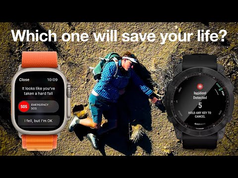 Apple Watch Fall Detection vs Garmin Incident Detection