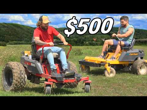 1v1 Off-Road Zero Turn Mower Challenge