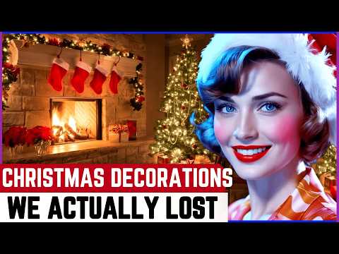 25 Christmas Decorations From the 1960s and 70s That have Disappeared!