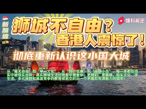 香港人第一次踏上新加坡就彻底崩溃：真实狮城生活比想象中更复杂、更精彩、更震撼！#香港#臺灣#新加坡#馬來西亞 #華人 #美國