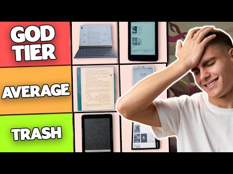 BEST eReader Tier List 2025 - DO NOT BUY THE WRONG ONE!
