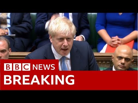 Boris Johnson makes first Commons statement as PM - BBC News