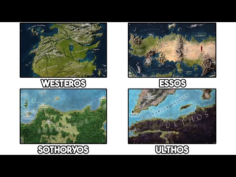 Every Game of Thrones Continent Explained