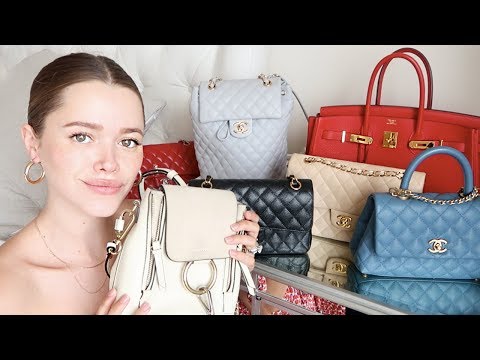 MY DESIGNER HANDBAG COLLECTION | Chanel, Hermès, Chloe