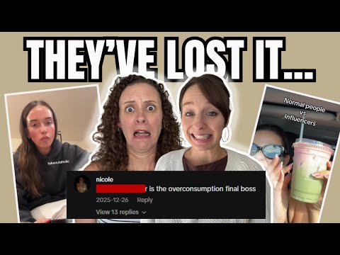 4 Things Influencers Have Normalized (& we STILL Overconsume!)