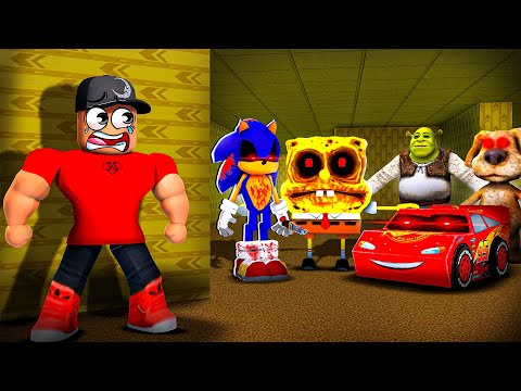 دخلت اغرب بيت باعالم و طلعوا لي اشهر الوحوش في روبلوكس 😱🔥 Roblox !!