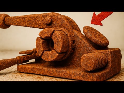 Restoring a 100-Year-Old Rusty Mystery Tool – Any Guesses?