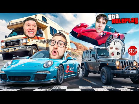 РАССТАВЬ МАШИНЫ ПО ГОНКЕ УМОМ И 10.000.000$ ТВОИ! ГОНКИ С ПЕРЕСАДКАМИ! ВЫБОР РЕШАЕТ ВСЕ! (GTA 5 RP)