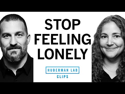 Best Way to Ease Loneliness & Feel Happier | Dr. Laurie Santos & Dr. Andrew Huberman