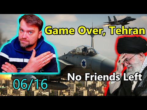 Update from Ukraine and Iran. Israel Wipes Out Iran's Defense. Jets over Tehran. Trump's deal failed