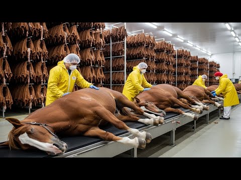 Inside the Horse Leather Factory – (Full Process) How Luxury Goods Are Made