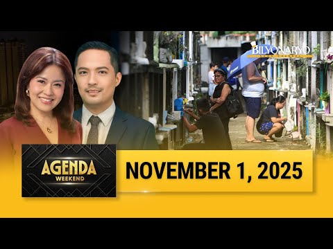 Agenda Weekend | November 1, 2025