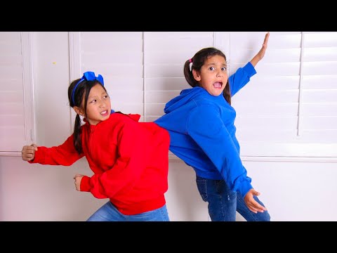 Ellie & Eva Get Stuck Together! 😱 | Funny Kids Adventure