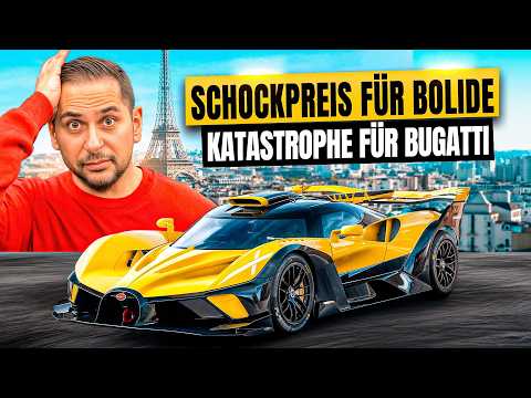 KATASTROPHALER Preis für BUGATTI BOLIDE bei SOTHEBYS in PARIS!