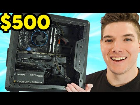$500 Budget Gaming PC You Can ACTUALLY Build