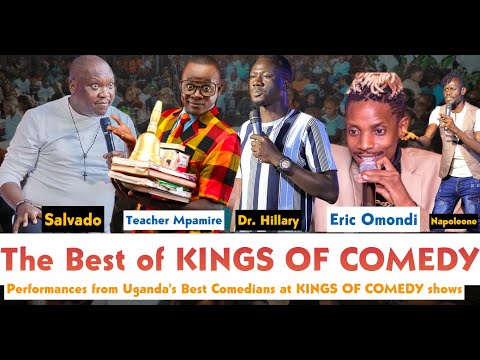 Enjoy Dr Hillary Okello, Salvado, Eric Omondi, Teacher Mpamire, Napoleone at KINGS OF COMEDY-Part1